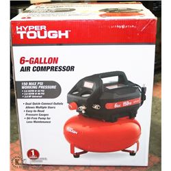 HYPER TOUGH 6 GALLON 150PSI COMPRESSOR