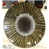 Image 1 : LARGE WOODEN DECORATIVE PLATE 27" DIAMETER