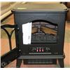 Image 2 : ELECTRIC FIREPLACE STYLE HEATER WITH FLAME EFFECTS