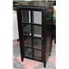 Image 1 : ESPRESSO DISPLAY CABINET WITH 3 SHELVES