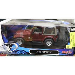 1:18 DIE CAST JEEP WRANGLER SAHARA.