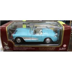 1:18 DIE CAST CORVETTE 1957.