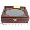 Image 2 : SOLID ROSEWOOD MUSICAL JEWELLERY BOX