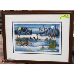 LIMITED EDITION ART WORK BY DONALDA GRASSIE 33/450