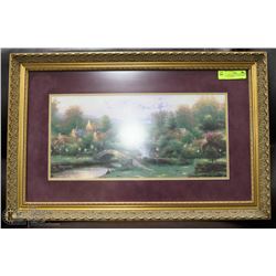 PROF FRAMED & MATTED MUSEUM GLASS THOMAS