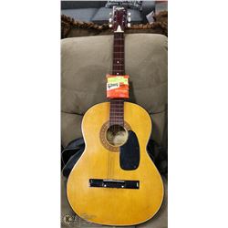 MARLIN GUITAR WITH EXTRA GIBSON STRINGS.