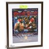 Image 1 : FRAMED HAGLER VS DURAN FIGHT PROGRAM.