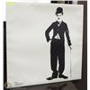 Image 1 : SILK SCREEN ON CANVAS CHARLIE CHAPLIN 36"X36"