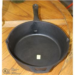 LARGE 12" CAST IRON FRYING PAN