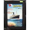 Image 1 : KOSMOS HAMBURG SHIP 19X26 PICTURE