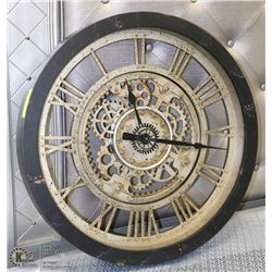 LARGE WALL CLOCK NO GLASS