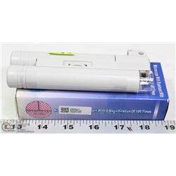 HANDHELD 100 POWER MICROSCOPE WITH LED LIGHT