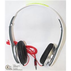 BEATS STYLE OVER EAR HEADPHONES  WHITE