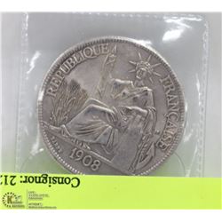 1908 INDOCHINA FRENCH COIN