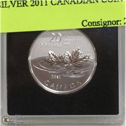 $20 SILVER 2012 CANADIAN COIN