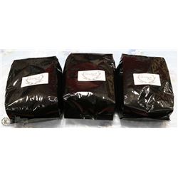 LOT OF 3- 5 LB BAGS MEDIUM ROAST COFFEE BEANS