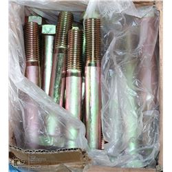 CASE OF 365 1-8X8 HEAVY DUTY COMMERCIAL BOLTS