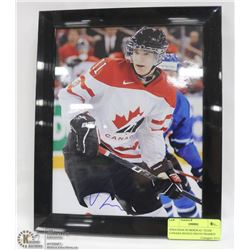 JONATHAN HUBERDEAU TEAM CANADA SIGNED PHOTO FRAMED