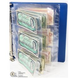 BINDER PAPER MONEY COLLECTION