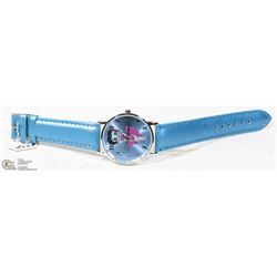 6) BETTY BOOP WATCH WITH BLUE STRAP