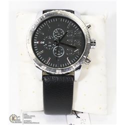 2) WEIDE WATCH MAND GENUINE LEATHER STRAP