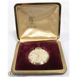 ELGIN 12 SIZE, 17 JEWEL POCKET WATCH RARE 14 SIZE