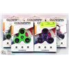 Image 1 : LOT OF 5 COLOURFLOW SPINNERS