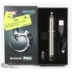 YO CAN EVOLVE PLUS QUARTZ VAPE PEN WITH USB