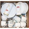 Image 1 : WHITE 20-PC DISHWARE SET (NO CHIPS) &