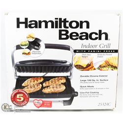 HAMILTON BEACH INDOOR GRILL