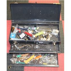 LOCKABLE CRAFTSMAN 3 DRAWER TOOL BOX