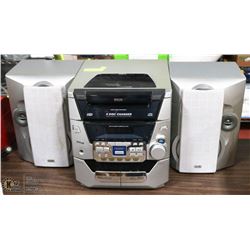 RCA COMPACT AUDIO SYSTEM MODEL RS2532 COMES WITH