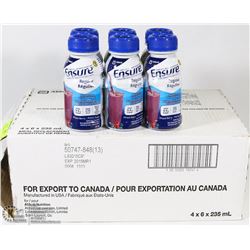 CASE OF 24 MIXED BERRY REGULAR  ENSURE MEAL