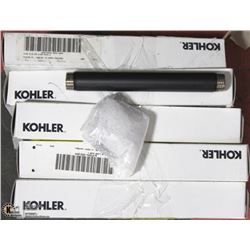 LOT OF 5 SHOWER ARMS OIL RUBBED BRONZE