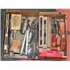 Image 1 : BOX OF ASSORTED TOOLS, INCL SHAPER PARTS,