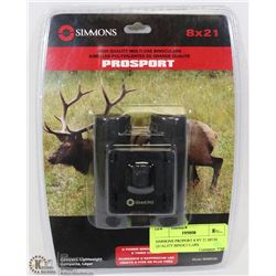 SIMMONS PROPORT 8 BY 21 HIGH QUALITY BINOCULARS