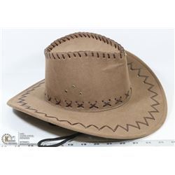 BROWN COWBOY HAT