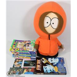 NEW LARGE "KENNY" COLLECTIBLES WITH STAR TREK