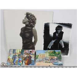 2 PRINTS BY J. YARDLEY JONES OF WHYTE AVENUE WITH