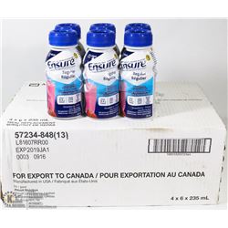 CASE OF 24 STRAWBERRY REGULAR ENSURE MEAL