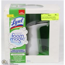 LYSOL ANTIBACTERIAL HAND WASH FOAM MAGIC DISPENSER