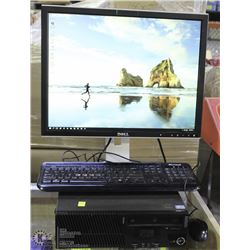 LENOVO iNTEL i5 DESKTOP W/ WIN 10 PRO/MS OFFICE 16