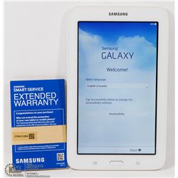 SAMSUNG GALAXY TAB E LITE WHITE ANDROID TABLET
