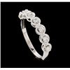 Image 4 : 0.19 ctw Diamond Ring - 14KT White Gold