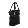 Image 3 : Gucci Black Monogram Canvas Leather Eclipse Tote Bag