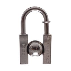 Hermes Silver Palladium Embellir La Terre Cadena Lock Charm