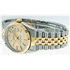Image 5 : Rolex Mens 36mm Two Tone Yellow Gold Champagne Index DateJust Wristwatch