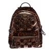 Image 1 : MCM Brown Pony Hair Rhinestone Studded Special Edition Medium Backpack