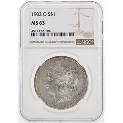 1902-O NGC MS63 Morgan Silver Dollar