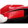 Image 7 : Balenciaga Red Arena Leather Classic Clip Large Clutch Handbag